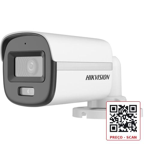 DS-2CE10DF0T-FS – 2MP ColorVu Audio Fixed Mini Bullet Camera