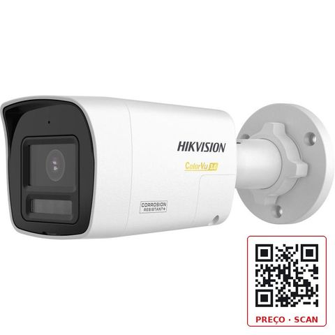 DS-2CE10KV3T-LXTSY – 3K ColorVu 3.0 Two Way Audio Fixed Mini Bullet Camera