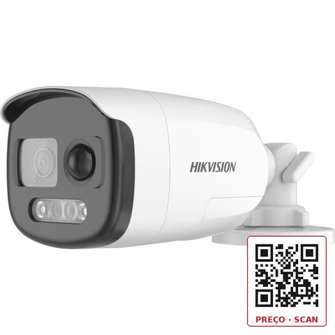 DS-2CE12KF3T-PIRXO – 3K ColorVu PIR Siren Fixed Bullet Camera