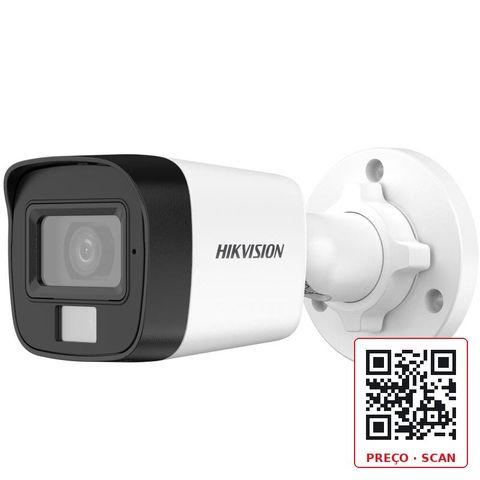DS-2CE16D0T-EXLF – 2MP Smart Hybrid Light Fixed Mini Bullet Camera