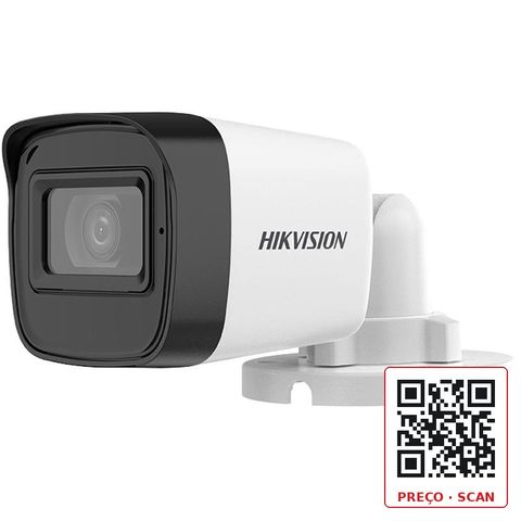 DS-2CE16D0T-ITPFS – 2 MP Audio Fixed Mini Bullet Camera