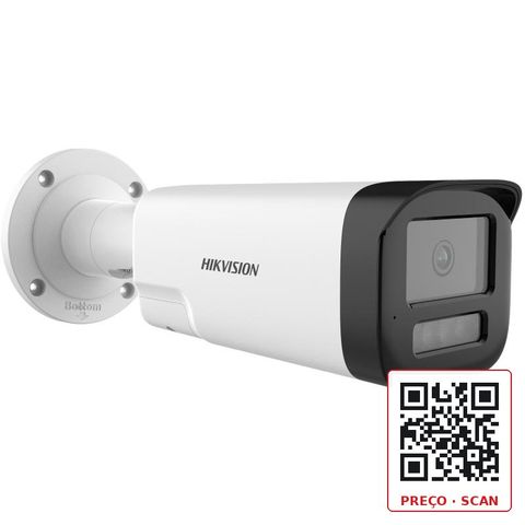 DS-2CE19G0T-LXTS – 2K Two Way Audio & Siren Fixed Bullet Camera
