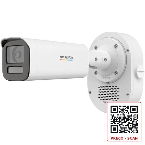 DS-2CE1ADF0T-LXTS – 2MP SoundMax Two Way Audio & Siren Fixed Bullet Camera