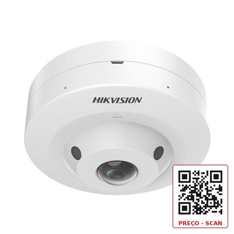 DS-2CE52K0T-LPS – 3K Smart Hybrid Light Audio Fisheye Camera
