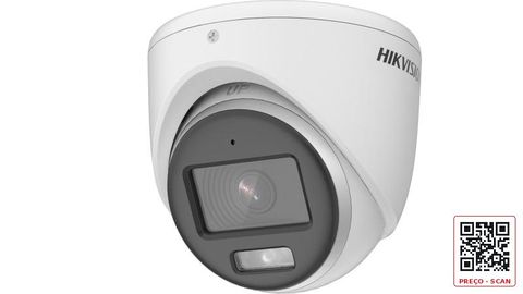 DS-2CE70DF0T-MFS – 2MP ColorVu Audio Fixed Turret Camera