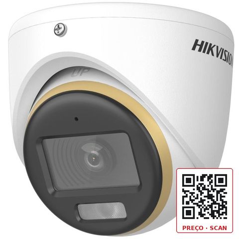 DS-2CE70DF3T-LMFS – 2 MP ColorVu Dual-light Fixed Turret Camera