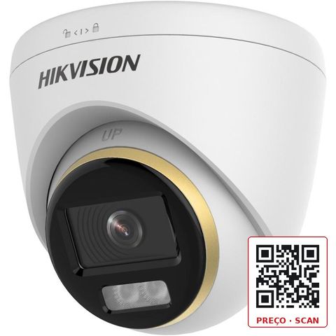 DS-2CE72KF3T-LE – 3K ColorVu Dual-light PoC Fixed Turret Camera