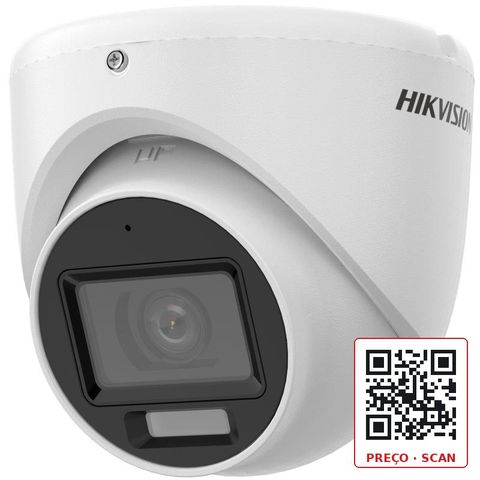 DS-2CE76D0T-LMFS – 2MP Smart Hybrid Light Audio Indoor Fixed Turret Camera