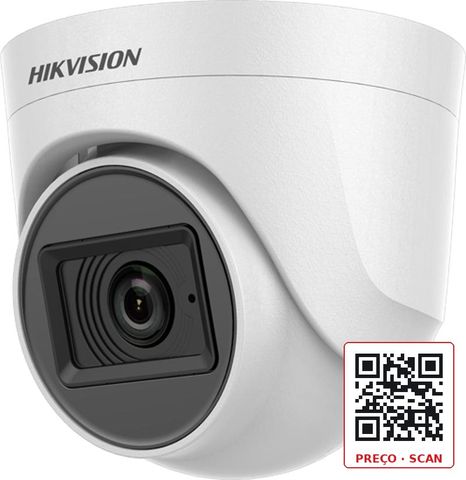 DS-2CE76H0T-ITPFS – 5 MP Audio Indoor Fixed Turret Camera