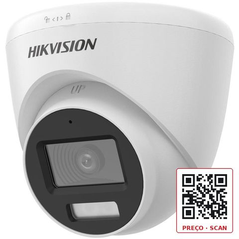 DS-2CE78D0T-LFS – 2MP Smart Hybrid Light Audio Fixed Turret Camera