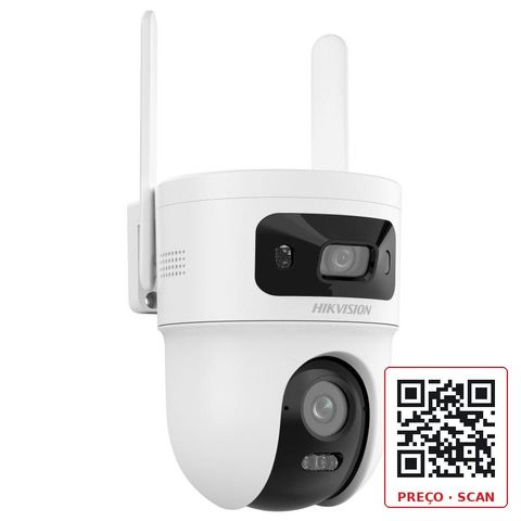 DS-2CFMP8-D/4G – 8MP 4G Dual-lens Outdoor PT Camera
