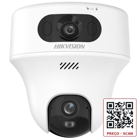 DS-2CFWQ6-D – 6MP Wi-Fi 6 Dual-lens Indoor PT Camera
