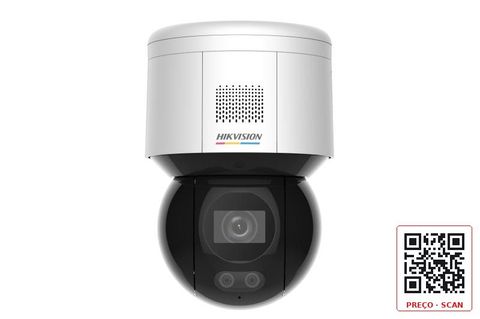 DS-2DE3A400BW-DE(T5) – 3-inch 4 MP ColorVu Mini PT Dome Network Camera
