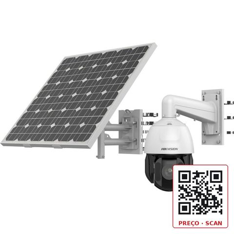 DS-2DE5425IWG-K/4G – 4MP 25X Pro Solar-powered Security PTZ Camera Kit