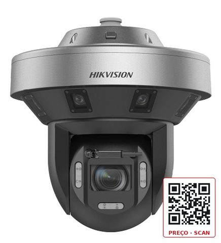 DS-2DP8A845IXG1-LEWF/5G/832(F0) – 32MP 360° 5G Panoramic & PTZ Camera with wiper