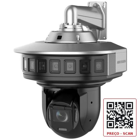 DS-2DP8S845IXG1/LM-LWF/832(F3) – 32MP 140° Distortion-free Panoramic & PTZ Camera