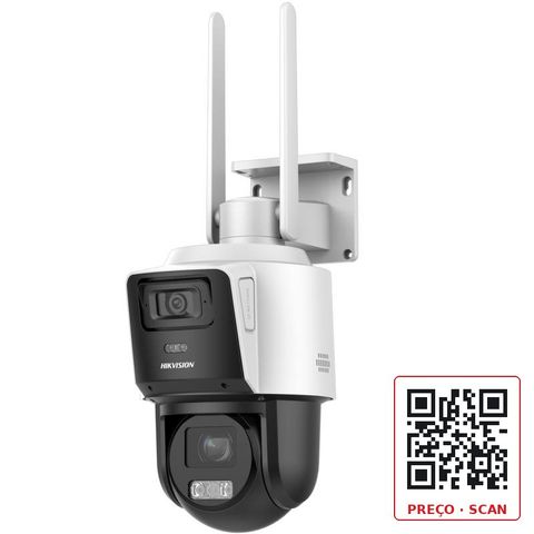DS-2SE3C204MWG-4G/12 – TandemVu 2MP+2MP 4X 4G PTZ Network Camera