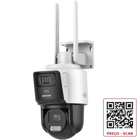 DS-2SE3C404MWG-4G/14 – TandemVu 4MP+4MP 4X 4G PTZ Network Camera