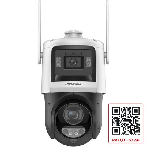 DS-2SE4C425MWG-4G/14 – TandemVu 4+4MP 25X ColorVu & IR Acusense 4G Speed Dome