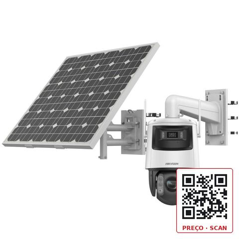 DS-2SE7C432IWG-K/4G/14(F0) – TandemVu 7-inch 4MP 32x Solar-powered Security Network Speed Dome Kit