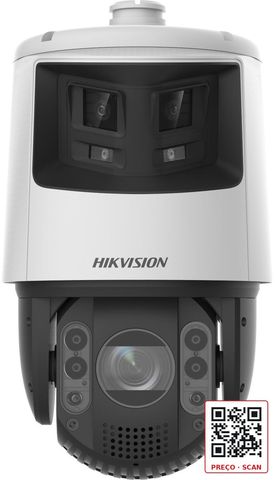DS-2SE7C432MWG-EB/26(F0) – TandemVu 6+4 MP 32X ColorVu & IR Acusense Panoramic Network Speed Dome