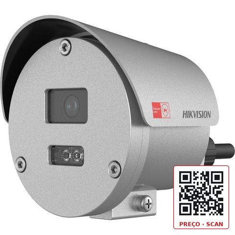 DS-2XE6086G0-LIS(316L) – 316L 8MP Explosion-proof Fixed Bullet Camera