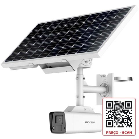 DS-2XS2T47G1-LD/4G – 4MP ColorVu Solar-powered Security Camera Setup