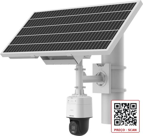 DS-2XS3Q47G1-LD/4G – 4MP ColorVu Solar-powered Security PT Camera Setup