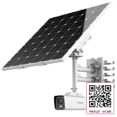 DS-2XS6A46G1-IZS/C36S80 – 4MP Motorized Varifocal Bullet Solar Power 4G Network Camera Kit
