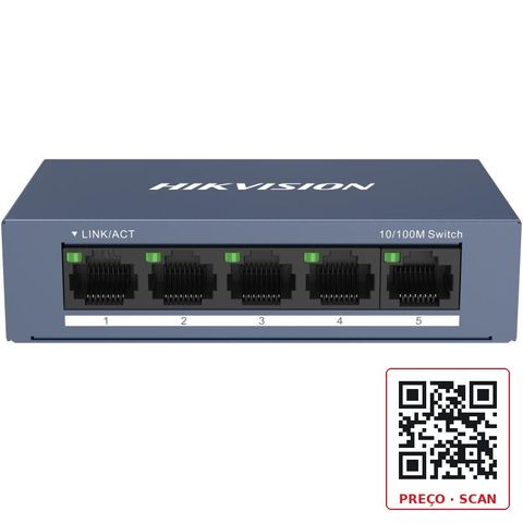 DS-3E0105-O – 5-Port Fast Ethernet Switch