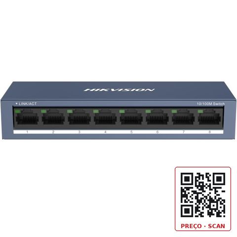 DS-3E0108-O – 8-Port Fast Ethernet Switch