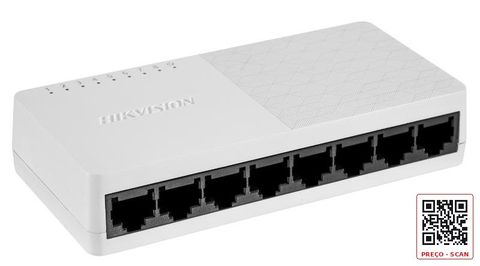 DS-3E0108D-O – 8-Port Fast Ethernet Plastic Switch