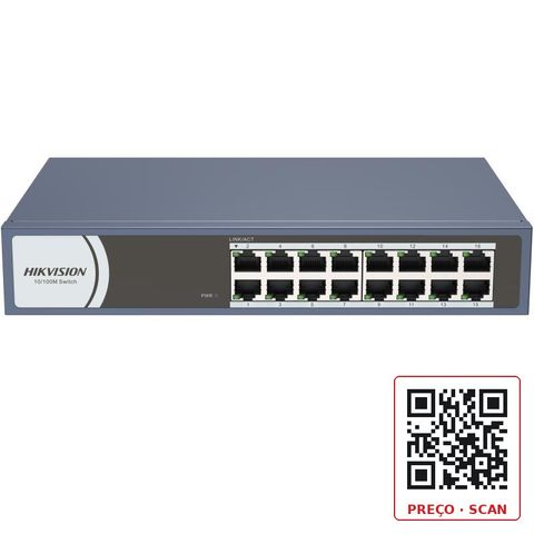 DS-3E0116R-O – 16-Port Fast Ethernet Switch