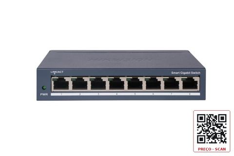DS-3E1508-EI(C) – 8 Port Gigabit Smart Switch