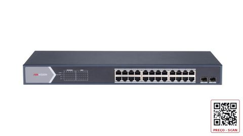 DS-3E1526P-SI – 24 Port Gigabit Smart POE Switch