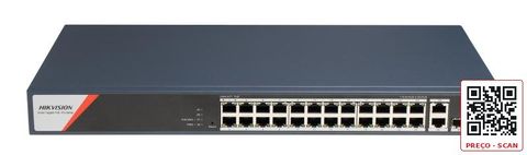 DS-3E1528HP-SI-24P2T2F – Switch PoE