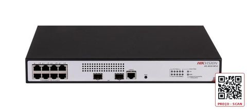 DS-3E2510P-H – 8 Port Gigabit Full Managed POE Switch