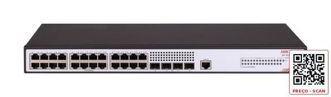 DS-3E2528-HI-24T4F – 24 GE RJ45, 4 GE SFP, Smart L2+ Switch