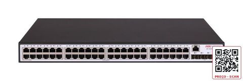 DS-3E2552-HI-48T4F – 48 GE RJ45, 4 GE SFP, Smart L2+ Switch