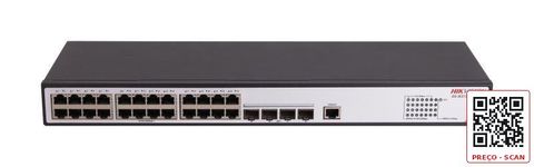 DS-3E2728-HI-24T4X – 24 GE RJ45, 4 10G SFP, Smart L2+ Switch