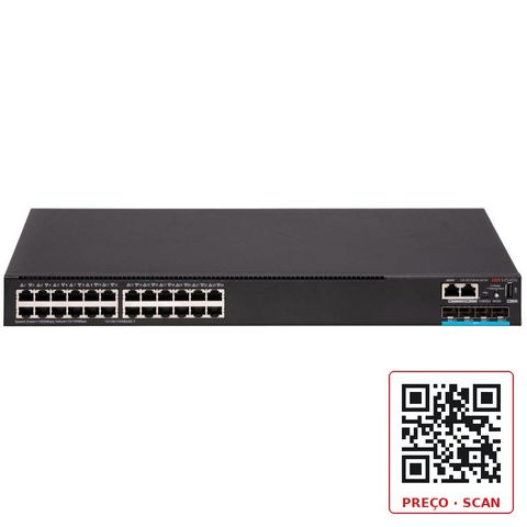 DS-3E3728-SI-24T4X – 24 GE RJ45, 4 10GE SFP+ Switch