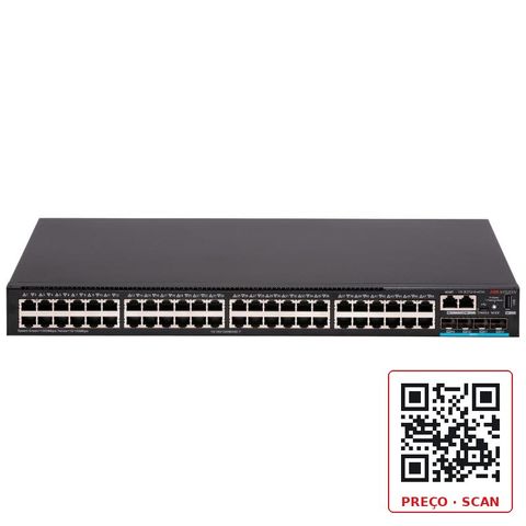 DS-3E3752-SI-48T4X – 48 GE RJ45, 4 10GE SFP+ Switch