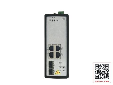 DS-3T0506P – 4 Port Gigabit Unmanaged Industrial POE Switch