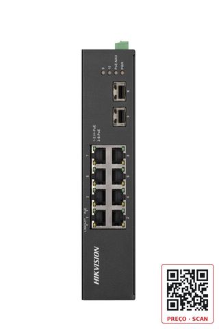 DS-3T0510HP-E/HS – 8 Port Gigabit Unmanaged Harsh POE Switch