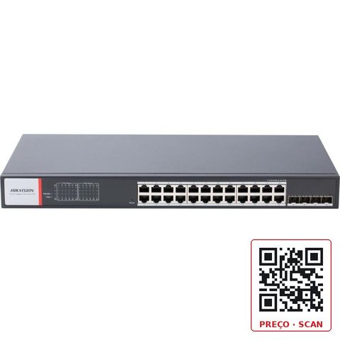 DS-3T1528HP-SI-24P4F – 24 Port Gigabit Smart Managed Industrial POE Switch