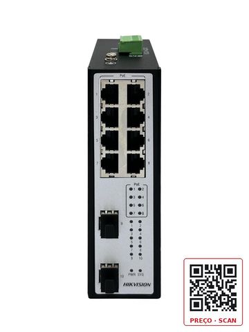 DS-3T2510P – 8 Port Gigabit Full Managed Industrial
