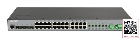 DS-3T3728P – Industrial PoE L3 Switch
