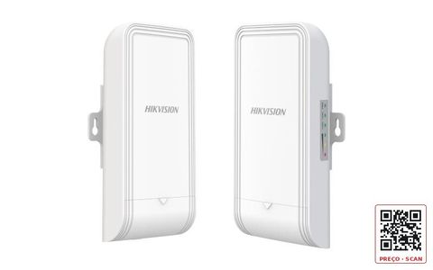 DS-3WF1000-EI-2N – 2.4Ghz 300Mbps 1KM Wireless Bridge Kit
