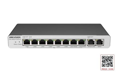 DS-3WG1510P-EI – All in One 10 Port Router