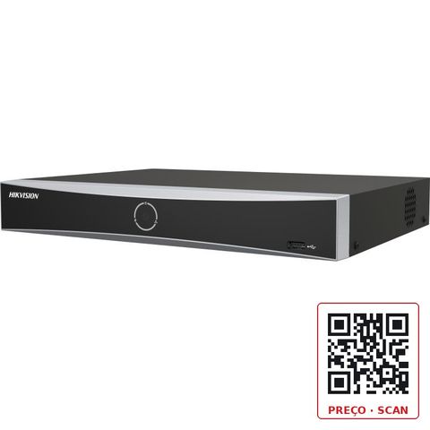 DS-7604NXI-K1/4P(D) – 4-ch PoE 1U K Series AcuSense 4K NVR